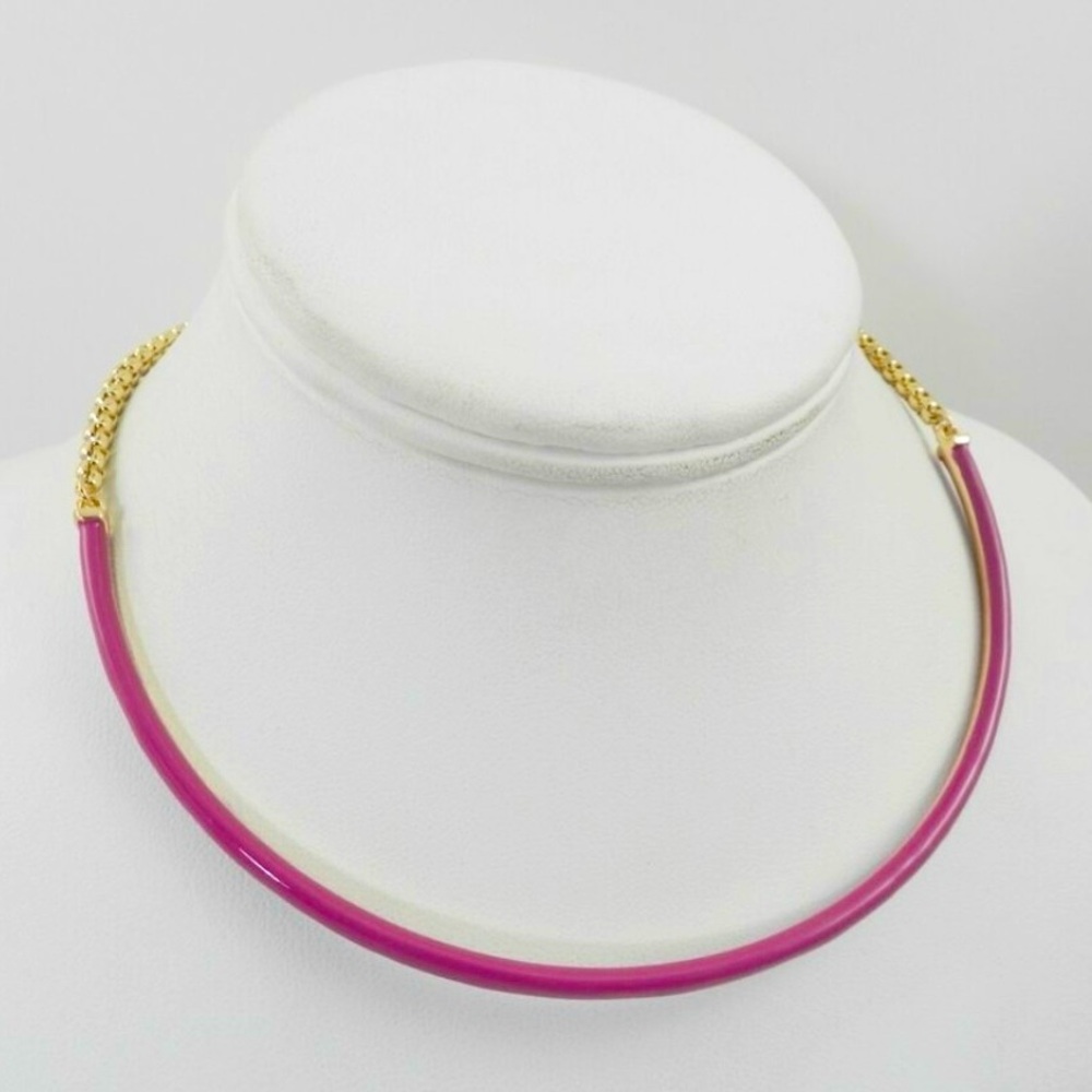 On 34th Pink Mixed Chain Necklace - Picture 8 of 8